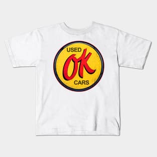 OK Used Car Vinatge Sign Kids T-Shirt